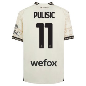 Goedkope AC Milan Christian Pulisic 11 Vierde Shirt 2023-24 Witte